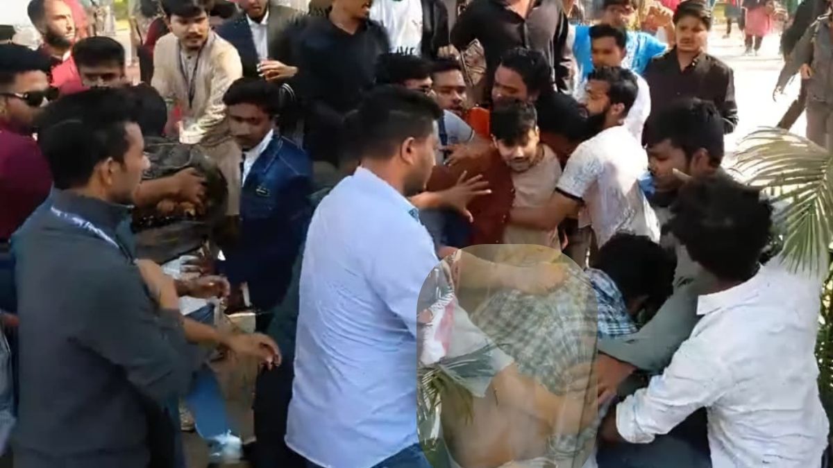 গবিতে উত্তপ্ত পরিস্থিতির মধ্যেই শিক্ষার্থীকে মারধর