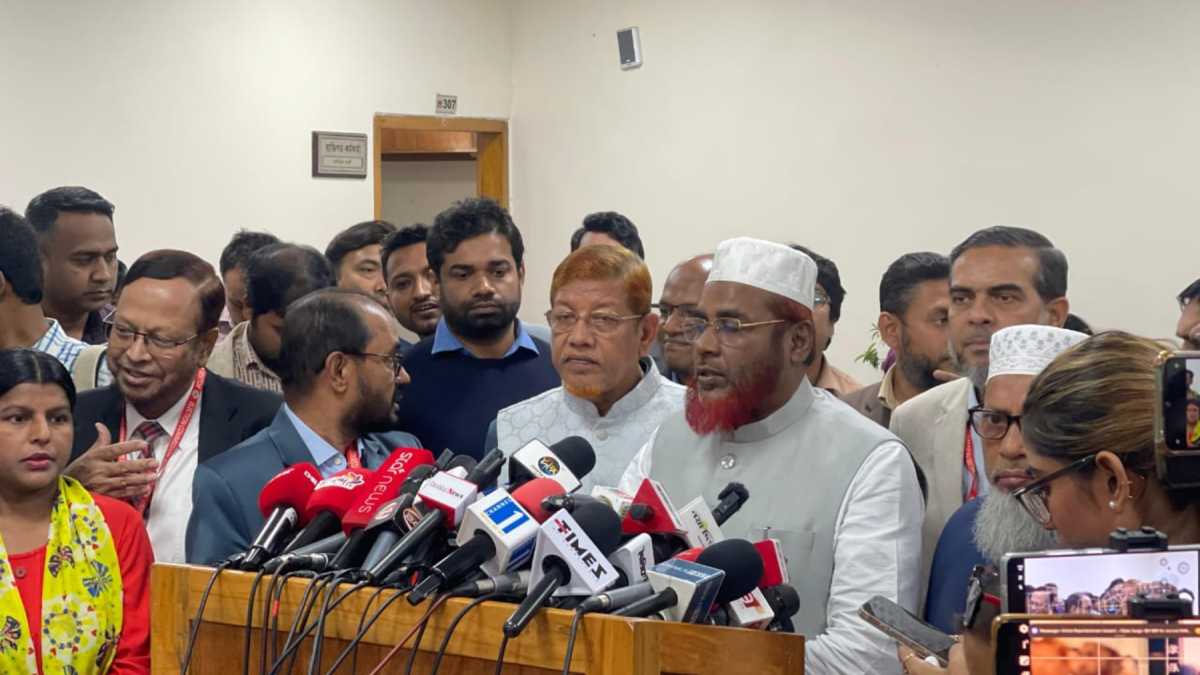 নির্দিষ্ট সময়ে তফসিল ঘোষণা ও নির্বাচন চায় জামায়াত