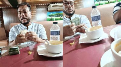 মানিকগঞ্জে রেস্টুরেন্টে টাকা গণনার ছবি ভাইরাল, বিতর্কে পৌর প্রকৌশলী