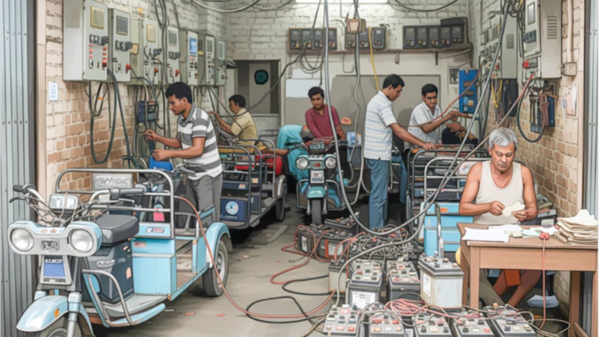 গ্যারেজে অবৈধ চার্জিং ব্যবসা আইন আছে প্রয়োগ নেই