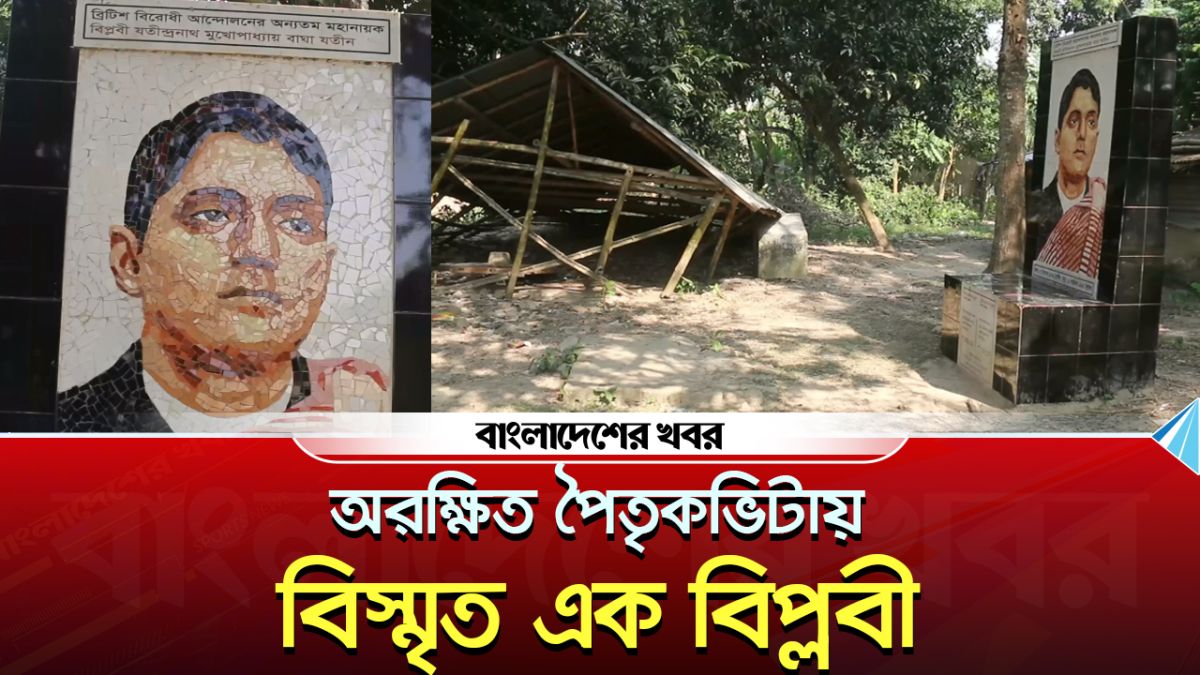 বিলুপ্তির পথে বিপ্লবী বাঘা যতীনের পৈতৃকভিটা, স্মৃতি রক্ষায় উদ্যোগ নেই