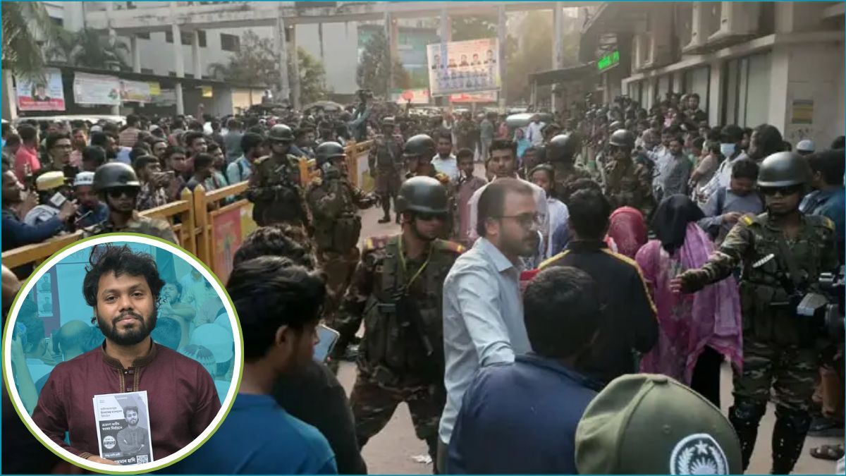 হাদিকে দেখতে ঢামেকে জনতার ভিড়, সেনা মোতায়েন