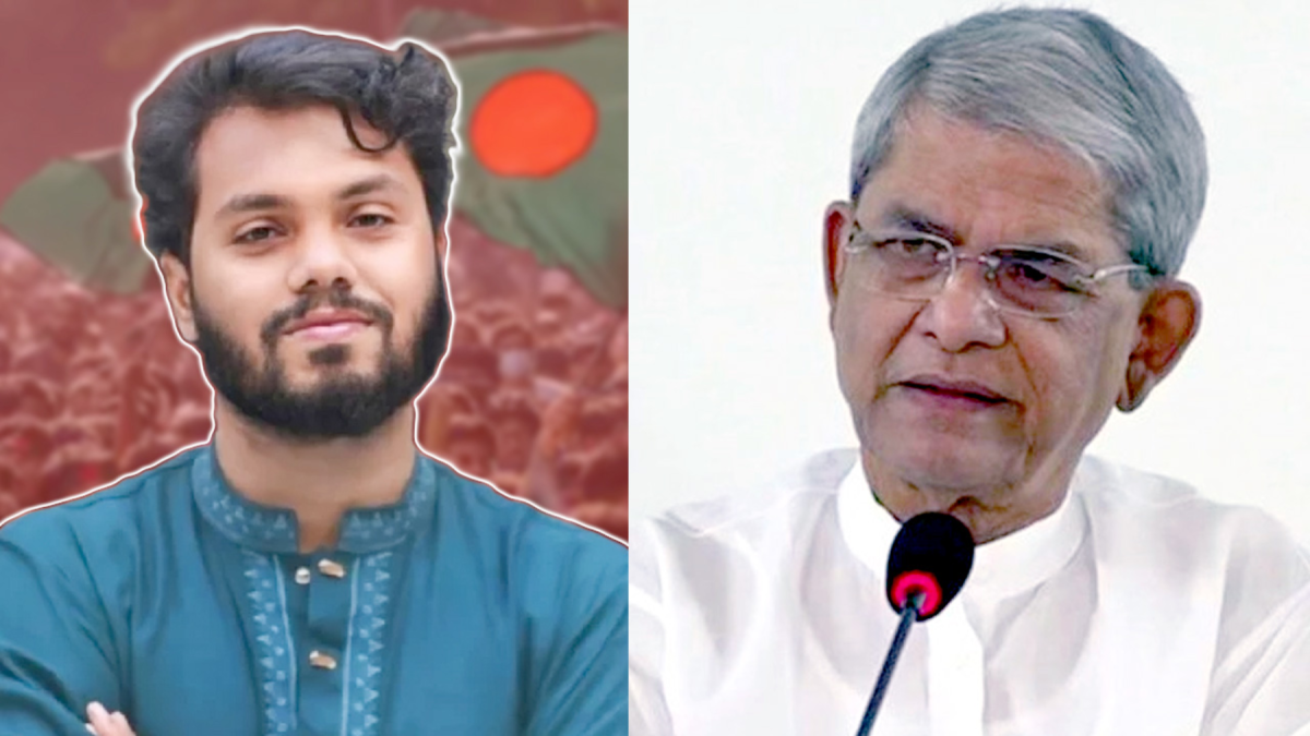 গুলিবিদ্ধ হাদিকে দেখতে এভারকেয়ারে মির্জা ফখরুল