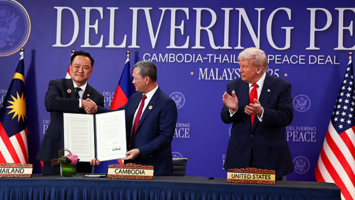 থাইল্যান্ড ও কম্বোডিয়া যুদ্ধবিরতিতে ফিরতে রাজি হয়েছে : ট্রাম্প