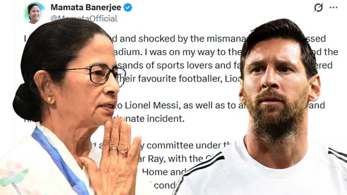 ‘দুর্ভাগ্যজনক ঘটনা’র জন্য মেসির কাছে ক্ষমা চাইলেন মমতা ব্যানার্জি