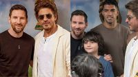 মেসির দেখা পেলেন বলিউডের বাদশা শাহরুখ