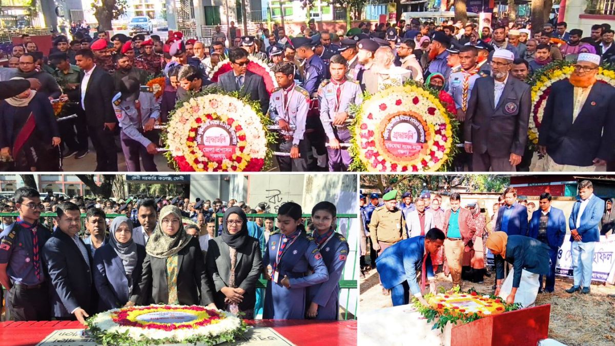 দেশজুড়ে গভীর শ্রদ্ধায় শহীদ বুদ্ধিজীবী দিবস পালিত