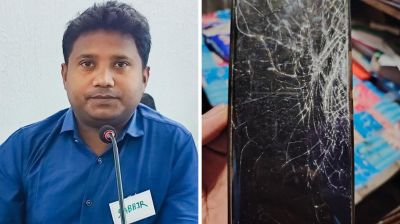 লালমনিরহাটে সাংবাদিকের উপর হামলা ও ভাঙচুর