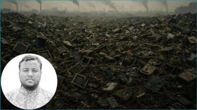 ই-বর্জ্যের বিষাক্ত থাবা : বাংলাদেশে নীরব মৃত্যুর বিস্তার