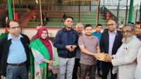 ফেনীতে বিজয় দিবসে প্রীতি ফুটবল ম্যাচ