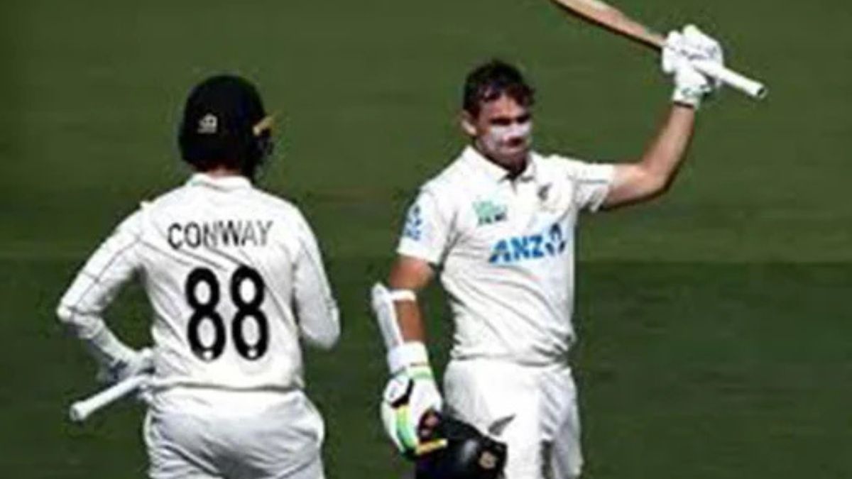 লাথাম-কনওয়ের রেকর্ড সেঞ্চুরিতে প্রথম দিন নিউজিল্যান্ডের