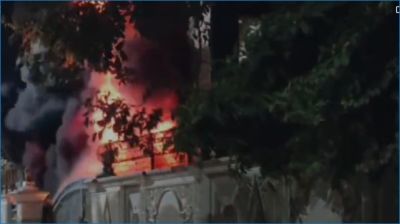 হাদির মৃত্যুতে সাবেক মন্ত্রী বীর বাহাদুরের বাসায় ভাঙচুর ও আগুন