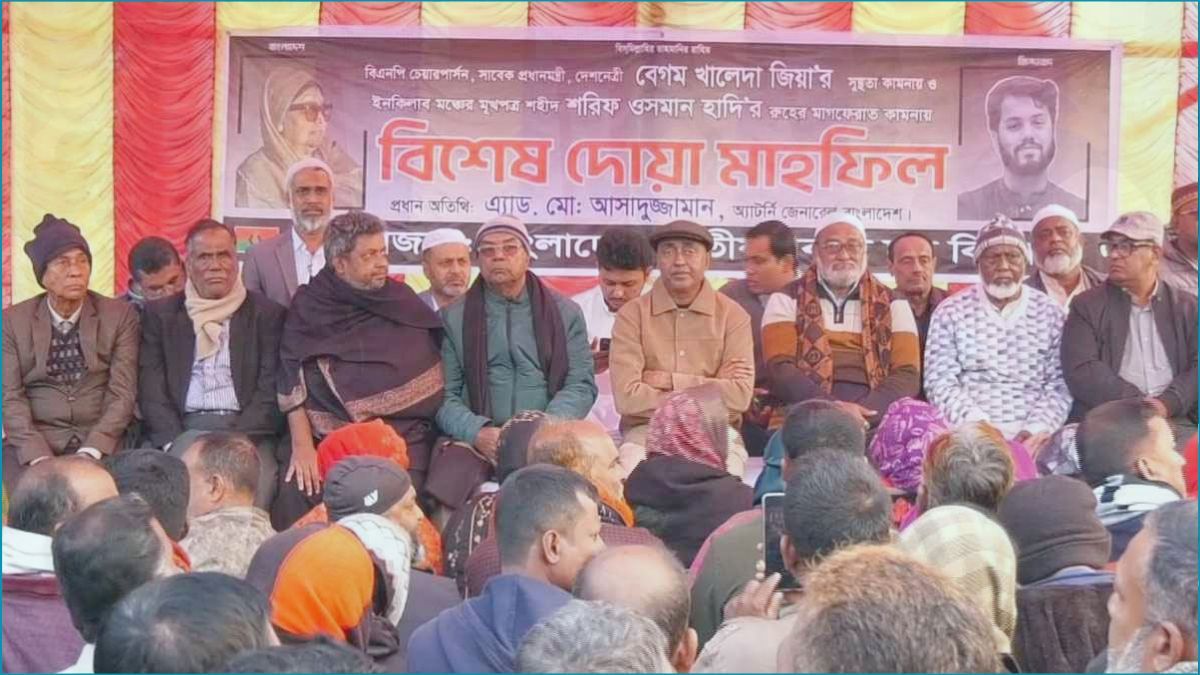 ধানের শীষে ভোট করার ঘোষণা দিলেন অ্যাটর্নি জেনারেল