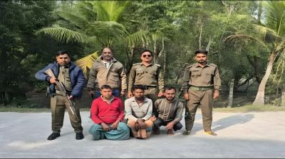 বনবিভাগের অভিযানে ৩ জেলে আটক