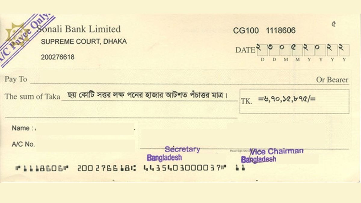 চেক ডিজঅনার মামলায় আসামির মৃত্যু: দেনার দায় কার?