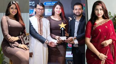 ইনফ্লুয়েন্সার হিসেবে সম্মাননা পেলেন সুমাইয়া আক্তার সুমি