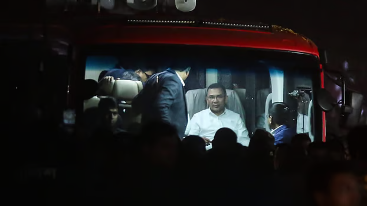 তারেক রহমান গুলশানের বাসায় পৌঁছেছেন