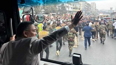 পূর্বাচলের পথে তারেক রহমান