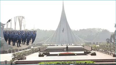 তারেক রহমানকে স্বাগত জানাতে জাতীয় স্মৃতিসৌধে ব্যাপক প্রস্তুতি