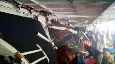 মেঘনায় দুই লঞ্চের মুখোমুখি সংঘর্ষে নিহত ৪