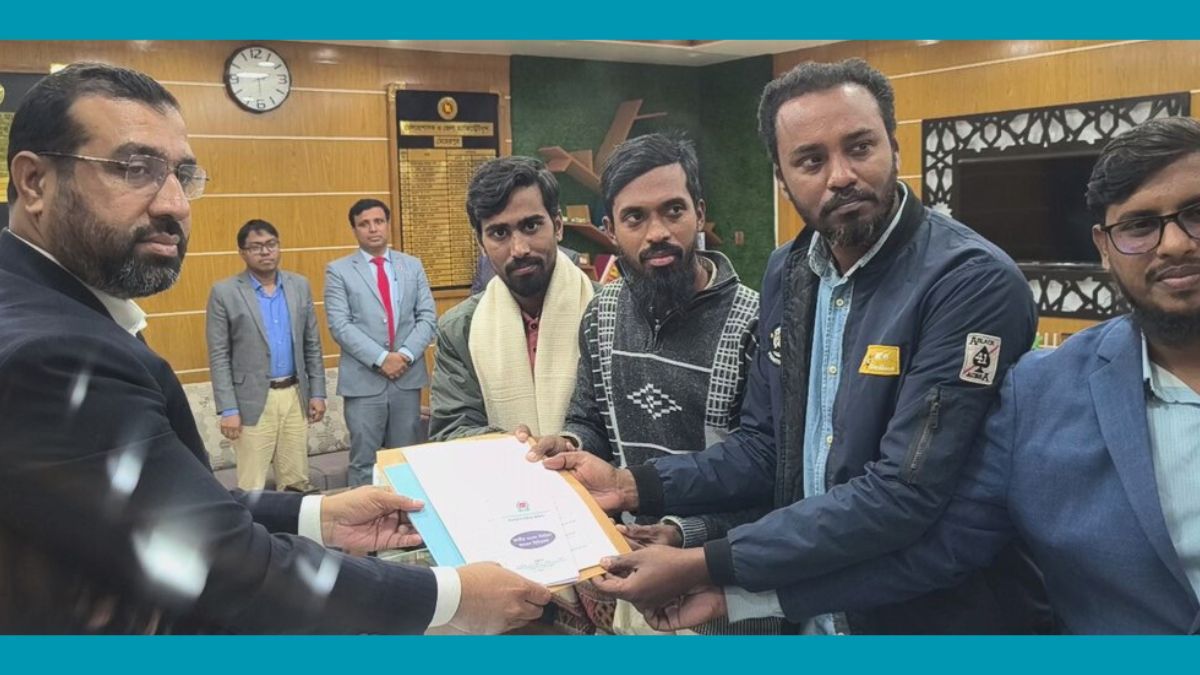 মেহেরপুরে এনসিপির ২ প্রার্থীর মনোনয়নপত্র সংগ্রহ