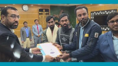 মেহেরপুরে এনসিপির ২ প্রার্থীর মনোনয়নপত্র সংগ্রহ