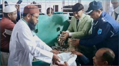 পাগলা মসজিদে মিলল ৩৫ বস্তা টাকা