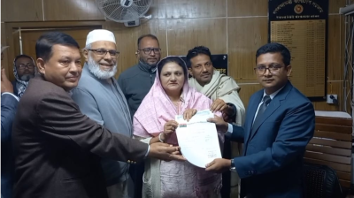 মাদারীপুর-১ আসনে বিএনপি প্রার্থীসহ ২ জনের মনোনয়নপত্র দাখিল