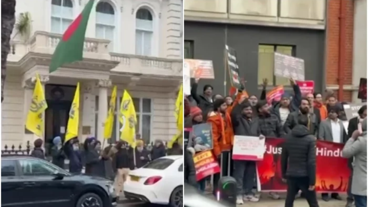 লন্ডনের রাস্তায় হাদি হত্যার বিচার চাইলেন শিখরা