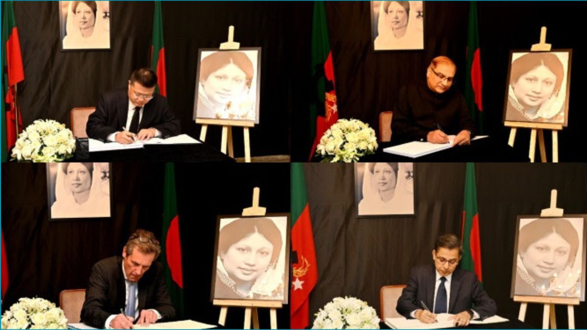 খালেদা জিয়ার শোকবইতে কূটনীতিক-বিশিষ্টজনদের স্বাক্ষর