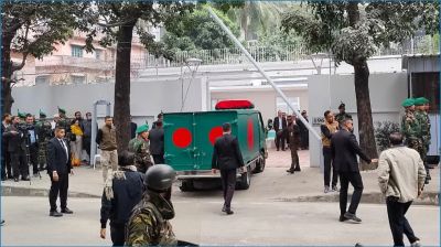 খালেদা জিয়ার মরদেহ নেওয়া হলো গুলশানে