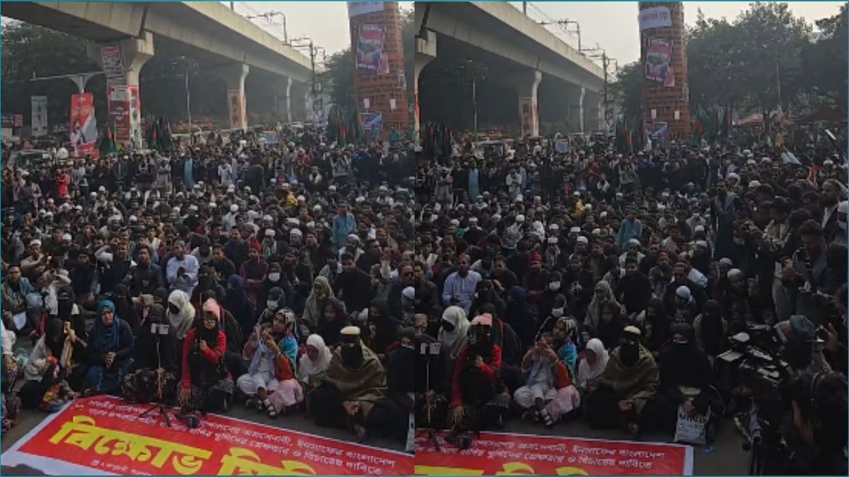 হাদি হত্যার বিচারের দাবিতে ফের শাহবাগ অবরোধ