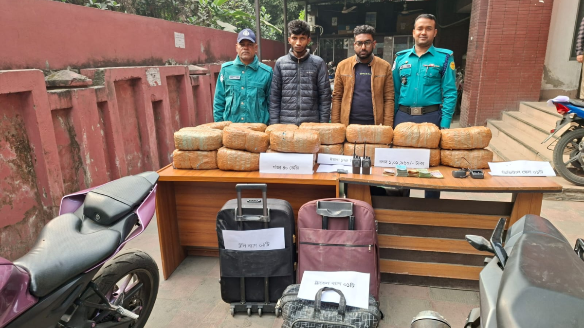 নিকুঞ্জে মাদক সম্রাট বাবুসহ আটক ২, বিপুল পরিমাণ মাদক উদ্ধার