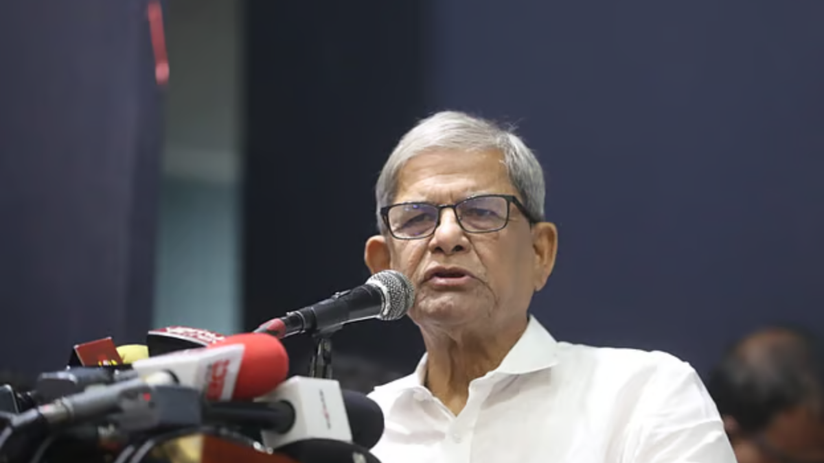 সরকারকে বেকায়দায় ফেলতেই এমন লোমহর্ষক ঘটনার পুনরাবৃত্তি : মির্জা ফখরুল