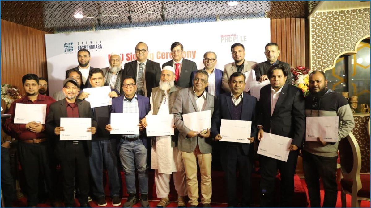 বসুন্ধরা পিএইচসি পাইলের সঙ্গে ড্রাইভিং কোম্পানির সমঝোতা চুক্তি