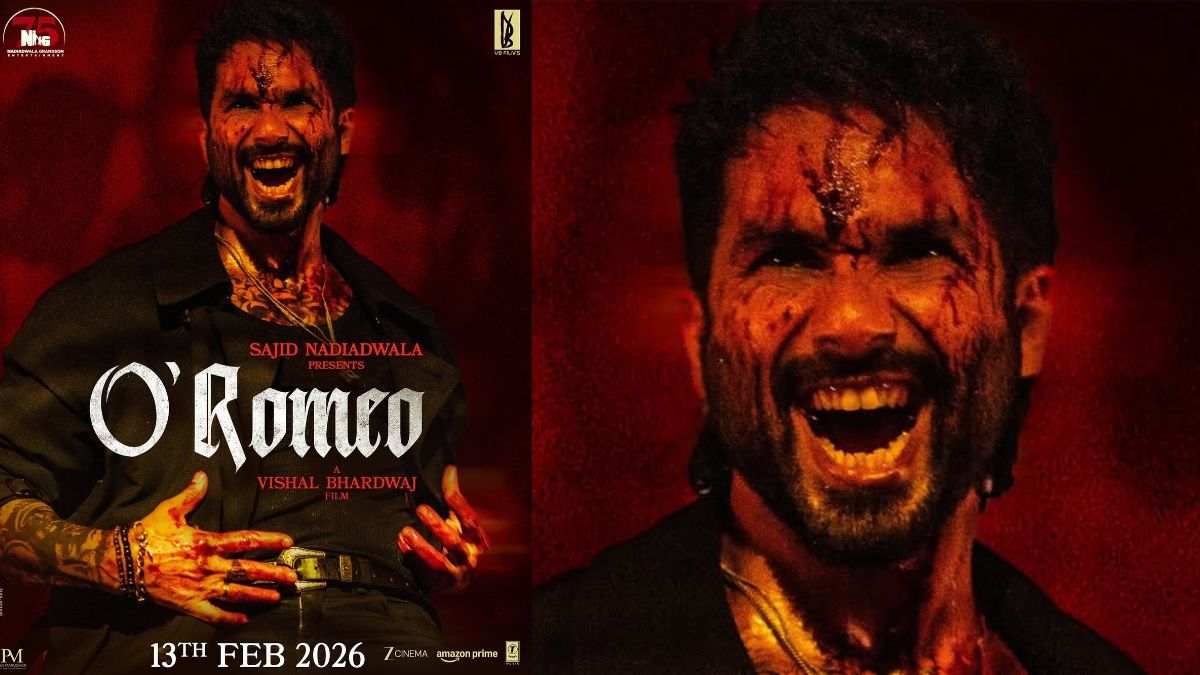 ‘ও রোমিও’তে ভয়ংকর শাহিদ কাপুর, প্রকাশ্যে এলো প্রথম লুক