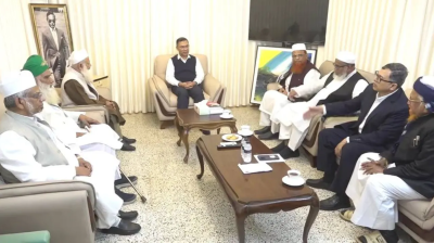 তারেক রহমানের সঙ্গে বৈঠক শেষে যা জানালেন জমিয়ত মহাসচিব