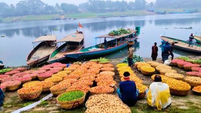 ৫০০ বছরের ঐতিহ্য : শ্রীপুরের বরমীতে জমজমাট সবজি হাট