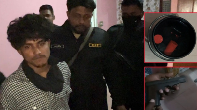 যশোরে শীর্ষ সন্ত্রাসী গোল্ডেন সাব্বির অস্ত্র ও ককটেলসহ গ্রেপ্তার