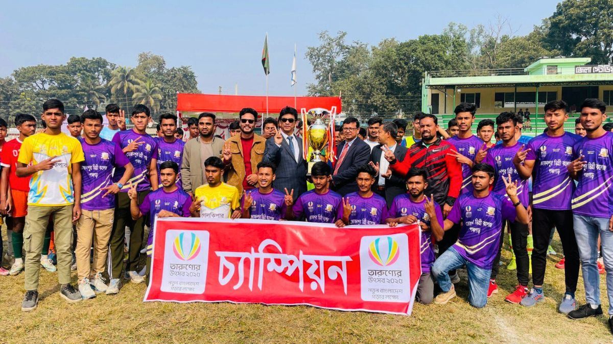 জাতীয় যুব হ্যান্ডবলে পঞ্চগড়ের ঐতিহাসিক জয়