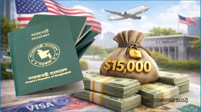 বাংলাদেশিদের জন্য ভিসা বন্ড বাধ্যতামূলক করল যুক্তরাষ্ট্র