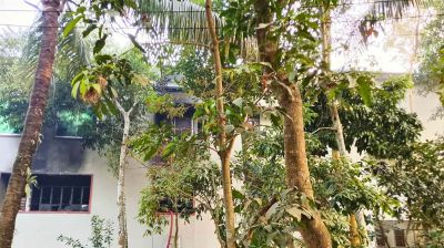 গলাচিপা উপজেলা স্বাস্থ্য কমপ্লেক্সের স্টোররুমে আগুন