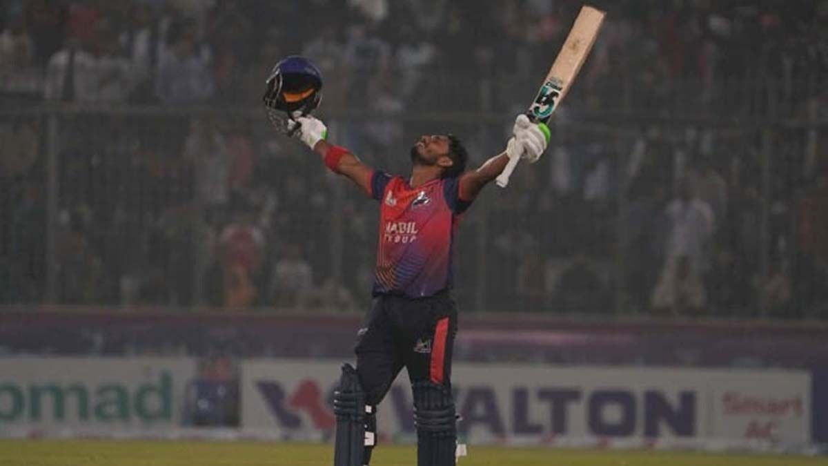 গেইলের কাছাকাছি তানজিদ তামিম, সেঞ্চুরিতে ইতিহাস