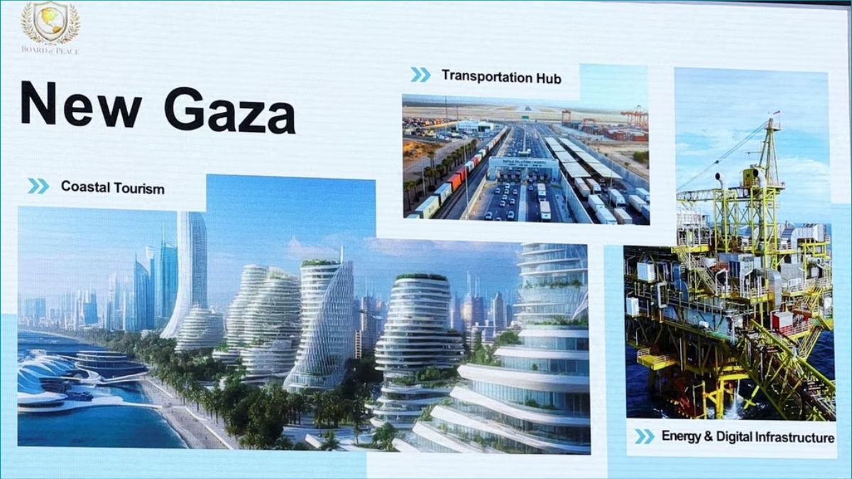 আকাশচুম্বী ভবন, পর্যটনের সুযোগসহ ‘নতুন গাজার’ পরিকল্পনা যুক্তরাষ্ট্রের