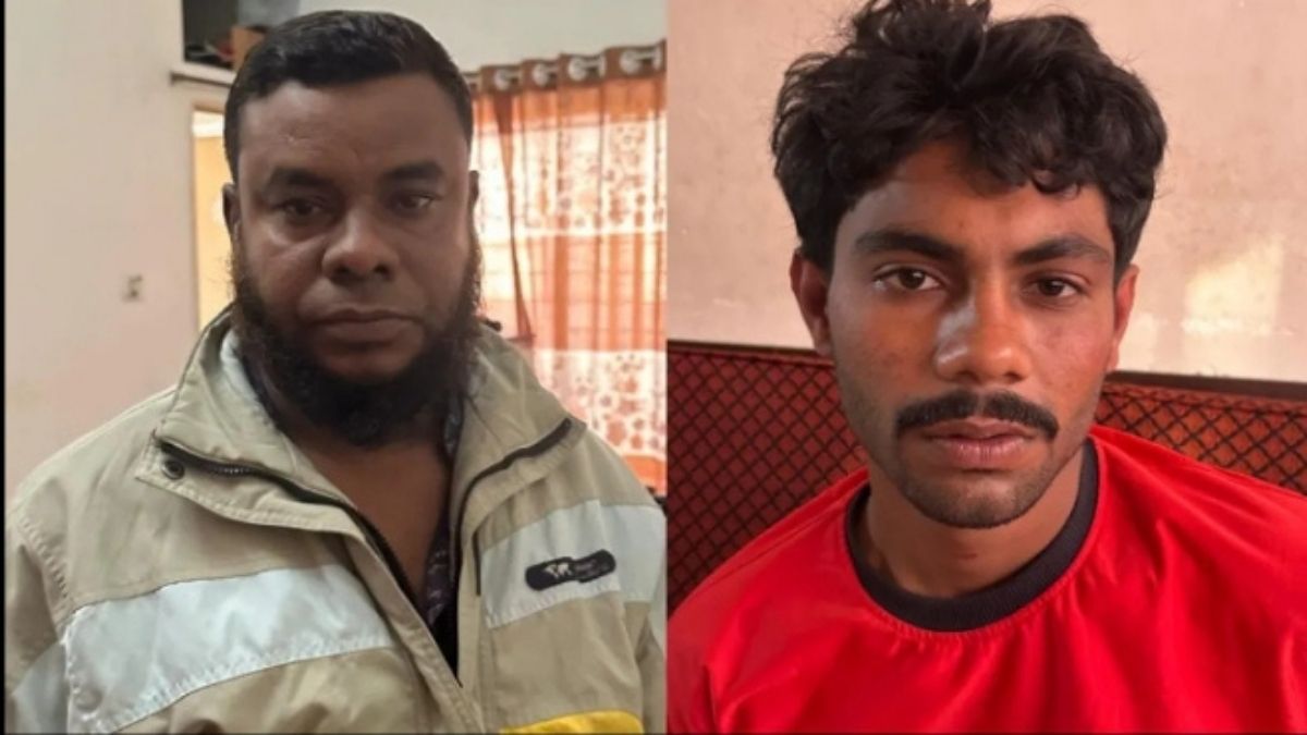 হালুয়াঘাটে পুলিশ সদস্যকে কুপিয়ে জখম, বাবা-ছেলে গেপ্তার