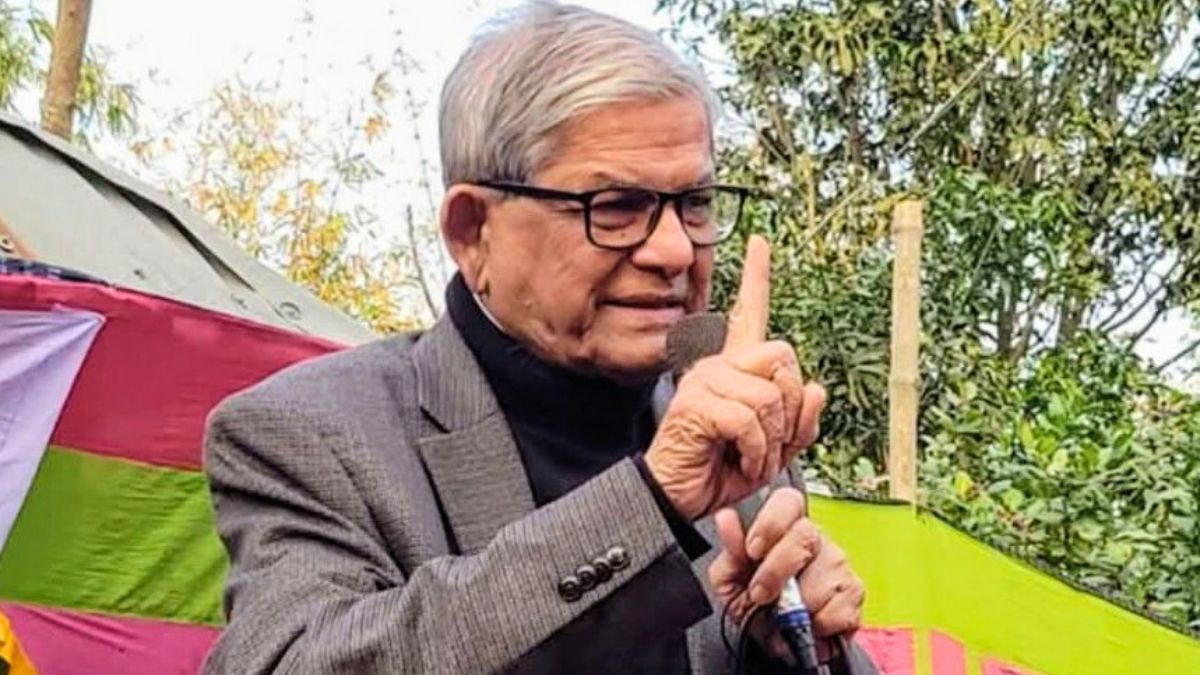 হাসিনা কর্মীদের বিপদে ফেলে ভারতে চলে গেছেন : মির্জা ফখরুল