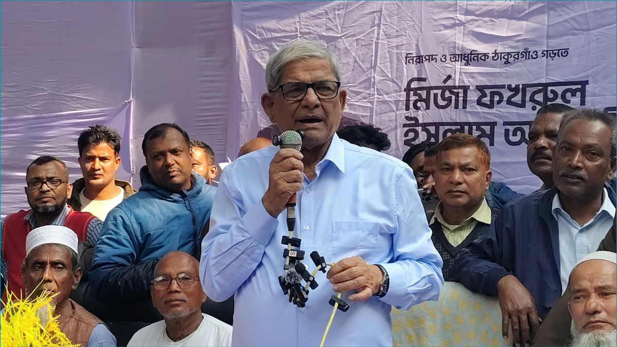 তারেক রহমানের ‘ফ্যামিলি কার্ড’ হবে মা-বোনদের অস্ত্র : মির্জা ফখরুল