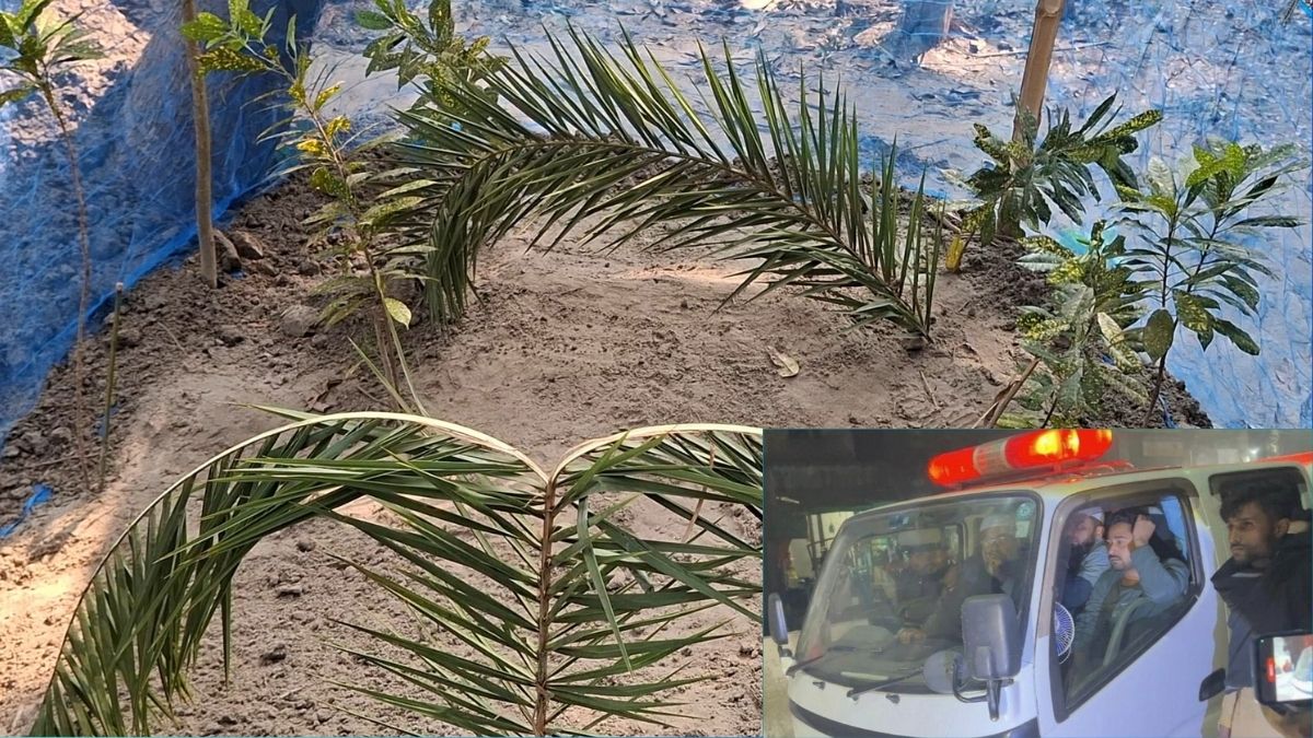 বাগেরহাটে ছাত্রলীগ নেতার স্ত্রী-সন্তানকে পাশাপাশি দাফন