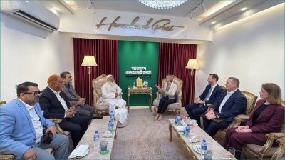 জামায়াত আমিরের সঙ্গে ব্রিটিশ হাইকমিশনারের সাক্ষাৎ