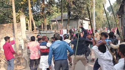 লালমনিরহাটে বিএনপি-জামায়াত সংঘর্ষ, আহত ১৫